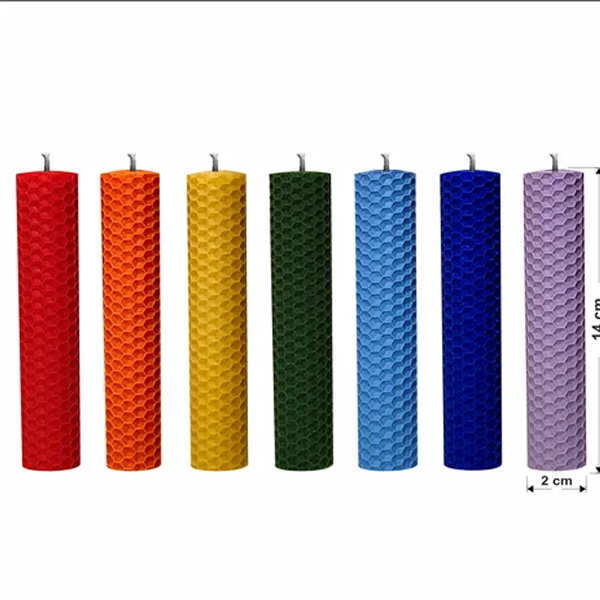 شمع موم عسلی - Image 4